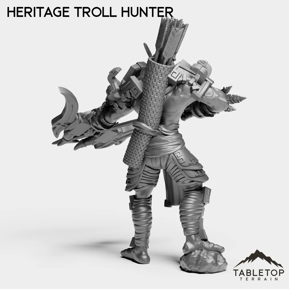 Tabletop Terrain Miniature Troll Heritage Hunter
