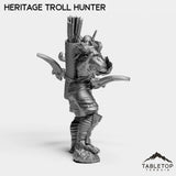 Tabletop Terrain Miniature Troll Heritage Hunter