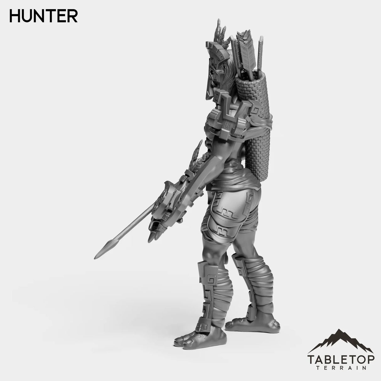 Tabletop Terrain Miniature Troll Heritage Hunter Female