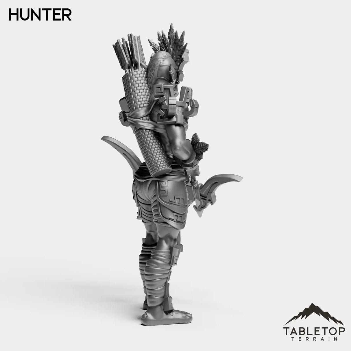Tabletop Terrain Miniature Troll Heritage Hunter Female