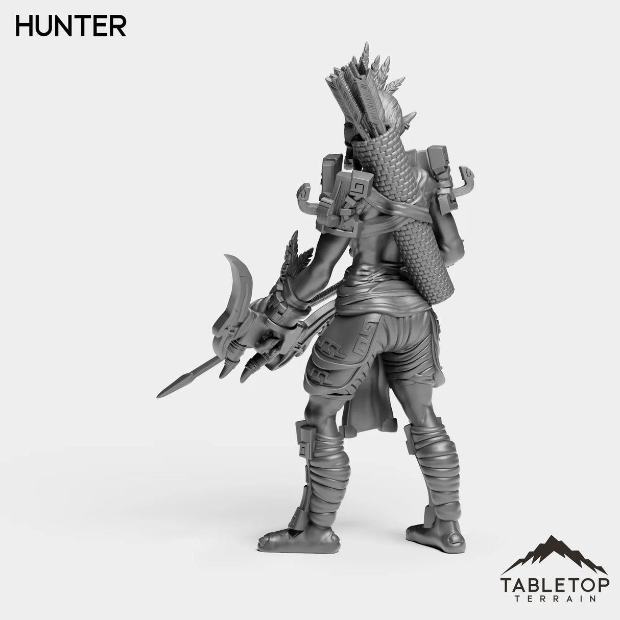 Tabletop Terrain Miniature Troll Heritage Hunter Female