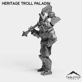 Tabletop Terrain Miniature Troll Heritage Paladin