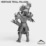 Tabletop Terrain Miniature Troll Heritage Paladin