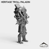 Tabletop Terrain Miniature Troll Heritage Paladin