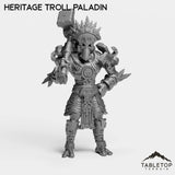 Tabletop Terrain Miniature Troll Heritage Paladin