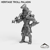 Tabletop Terrain Miniature Troll Heritage Paladin