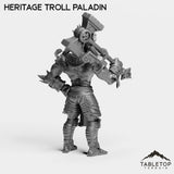 Tabletop Terrain Miniature Troll Heritage Paladin