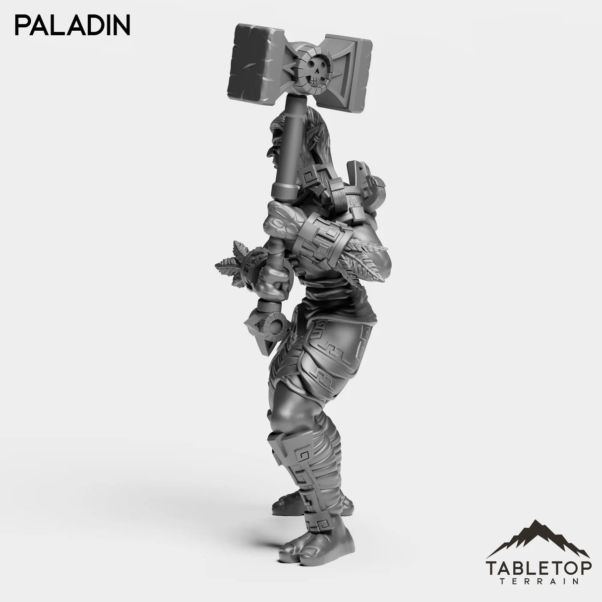 Tabletop Terrain Miniature Troll Heritage Paladin Female