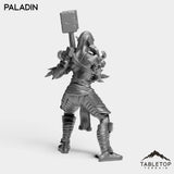 Tabletop Terrain Miniature Troll Heritage Paladin Female