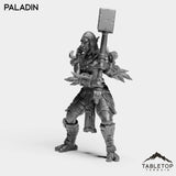 Tabletop Terrain Miniature Troll Heritage Paladin Female
