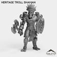 Tabletop Terrain Miniature Troll Heritage Shaman