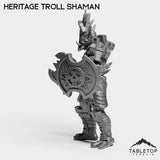 Tabletop Terrain Miniature Troll Heritage Shaman