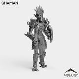 Tabletop Terrain Miniature Troll Heritage Shaman Female