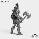 Tabletop Terrain Miniature Troll Heritage Shaman Female