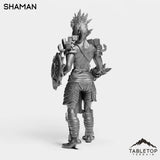 Tabletop Terrain Miniature Troll Heritage Shaman Female