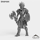 Tabletop Terrain Miniature Troll Heritage Shaman Female