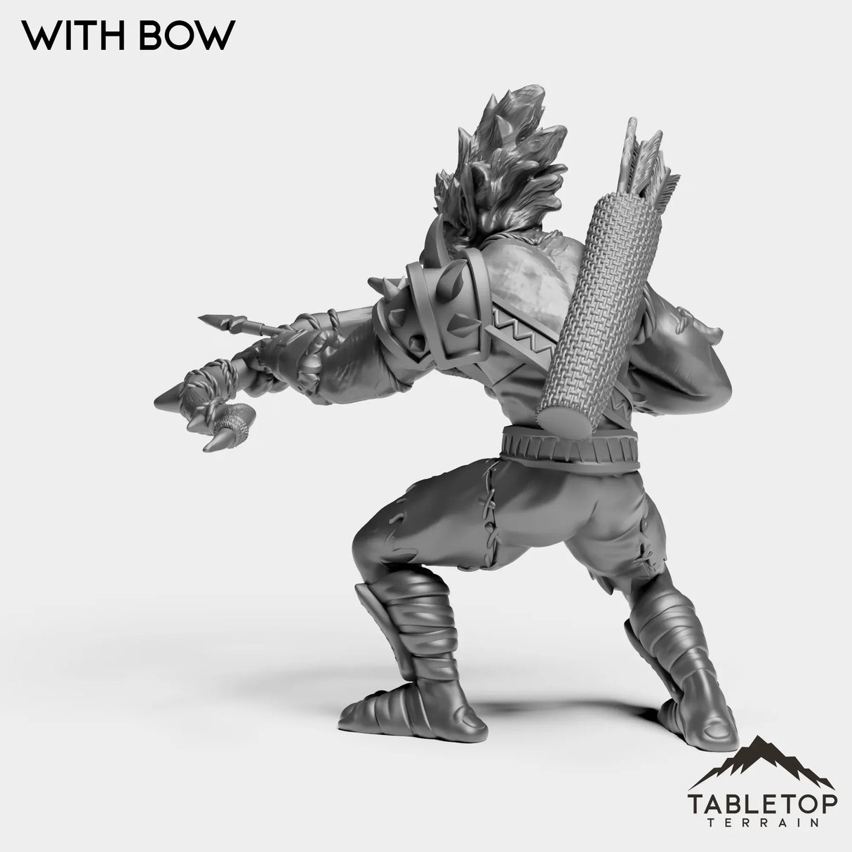 Tabletop Terrain Miniature Troll Hunter
