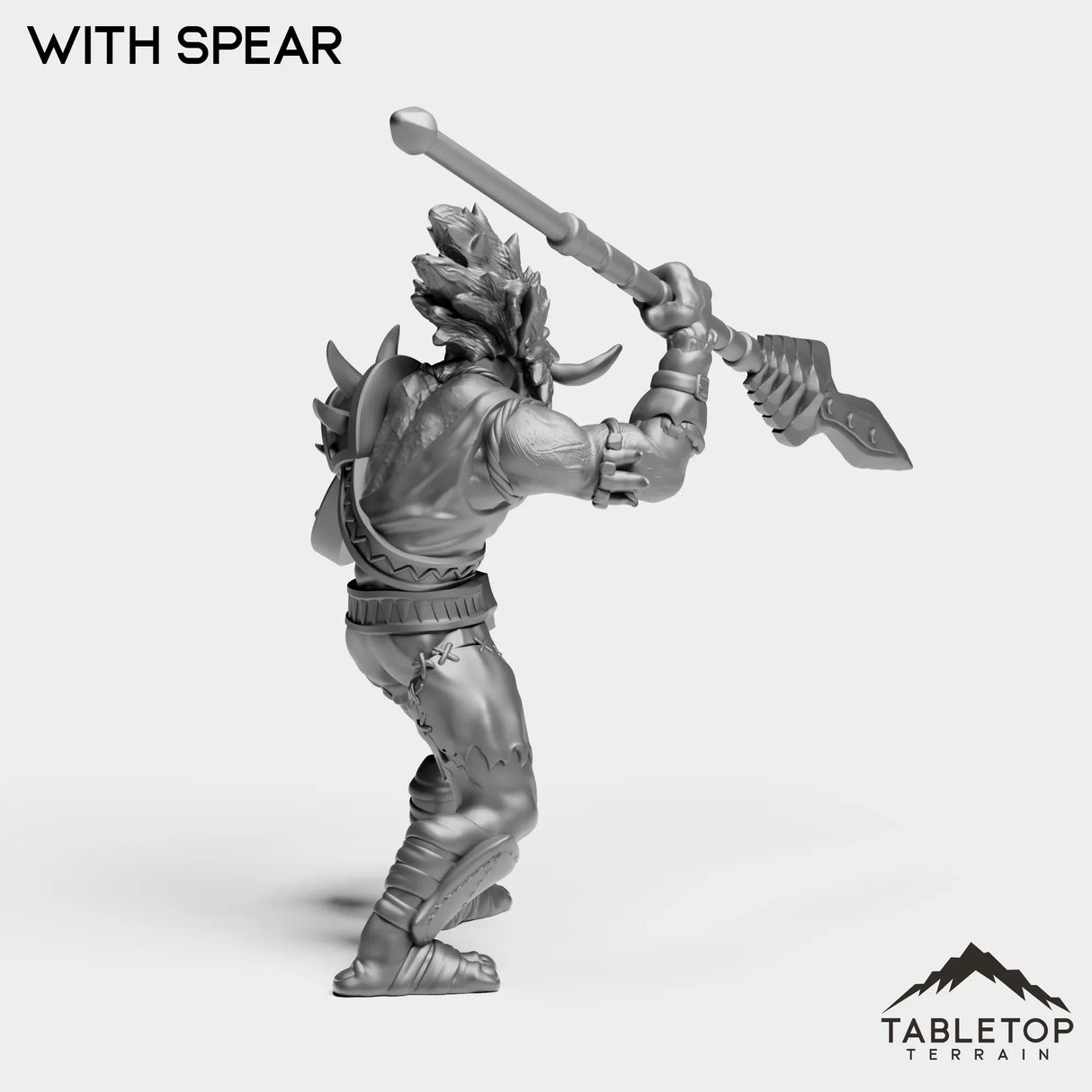 Tabletop Terrain Miniature Troll Hunter