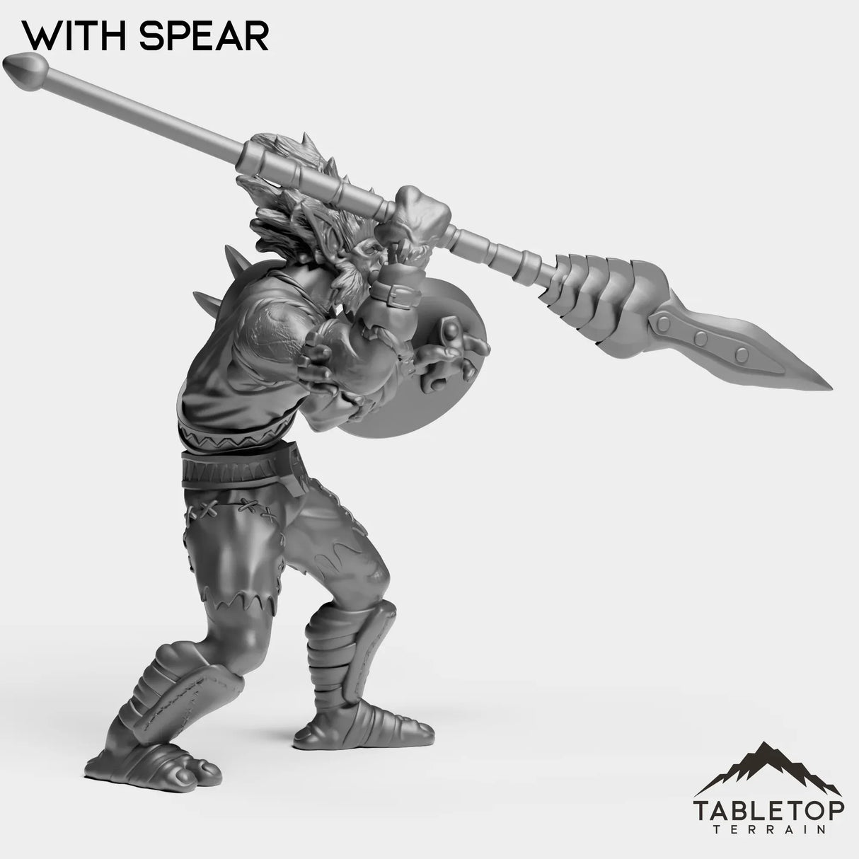 Tabletop Terrain Miniature Troll Hunter