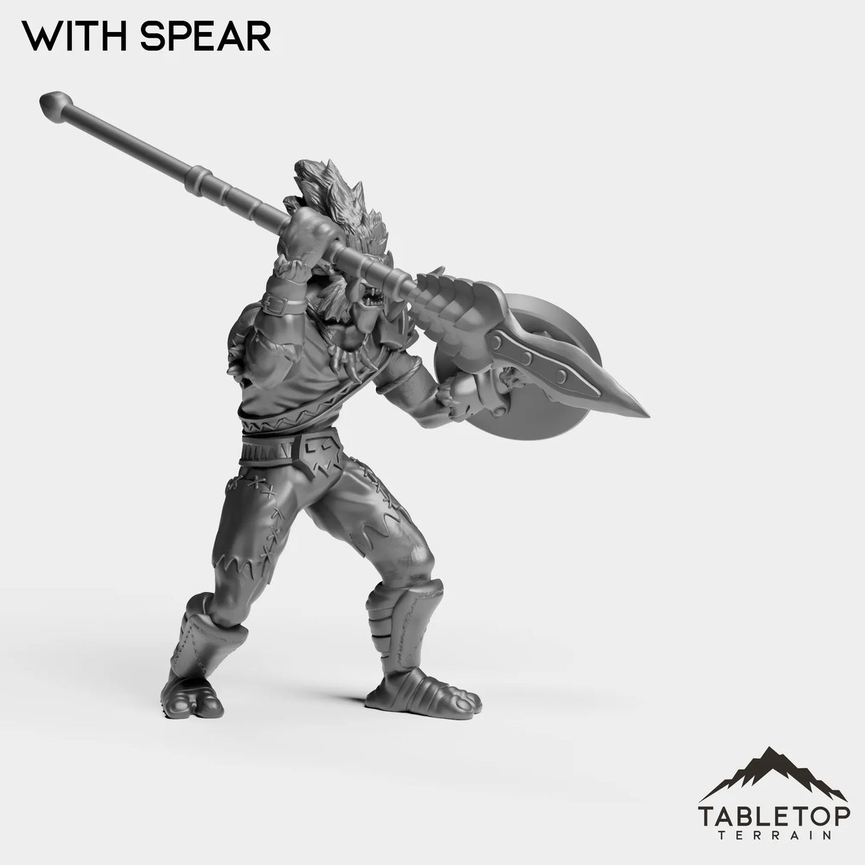Tabletop Terrain Miniature Troll Hunter