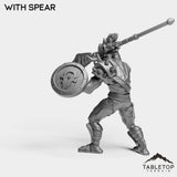 Tabletop Terrain Miniature Troll Hunter