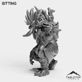 Tabletop Terrain Miniature Troll Leader