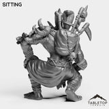 Tabletop Terrain Miniature Troll Leader
