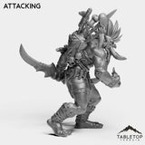 Tabletop Terrain Miniature Troll Leader