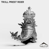 Tabletop Terrain Miniature Troll Priest Rider