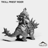 Tabletop Terrain Miniature Troll Priest Rider