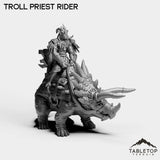 Tabletop Terrain Miniature Troll Priest Rider
