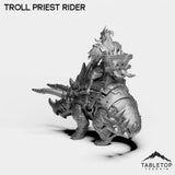 Tabletop Terrain Miniature Troll Priest Rider