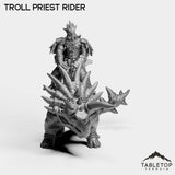 Tabletop Terrain Miniature Troll Priest Rider