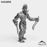 Tabletop Terrain Miniature Troll Tribe Berserker Rogue