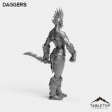 Tabletop Terrain Miniature Troll Tribe Berserker Rogue Female