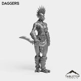 Tabletop Terrain Miniature Troll Tribe Berserker Rogue Female