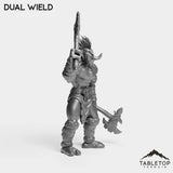Tabletop Terrain Miniature Troll Tribe Berserker Warrior