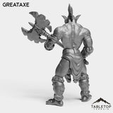 Tabletop Terrain Miniature Troll Tribe Berserker Warrior