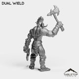 Tabletop Terrain Miniature Troll Tribe Berserker Warrior