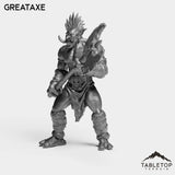 Tabletop Terrain Miniature Troll Tribe Berserker Warrior