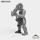 Tabletop Terrain Miniature Troll Tribe Berserker Warrior