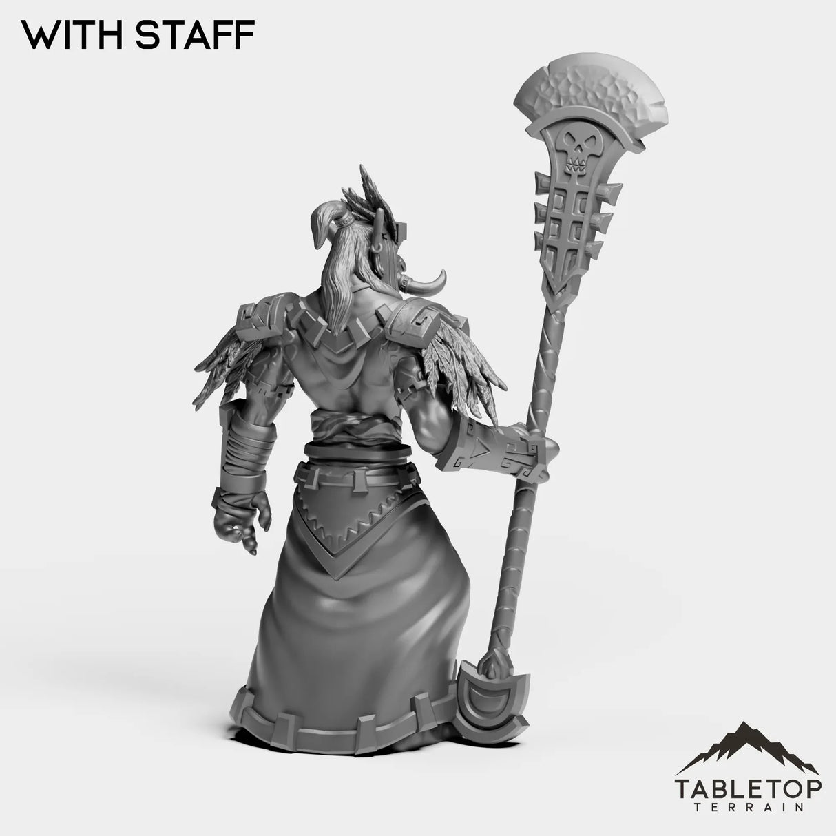 Tabletop Terrain Miniature Troll Tribe Priest