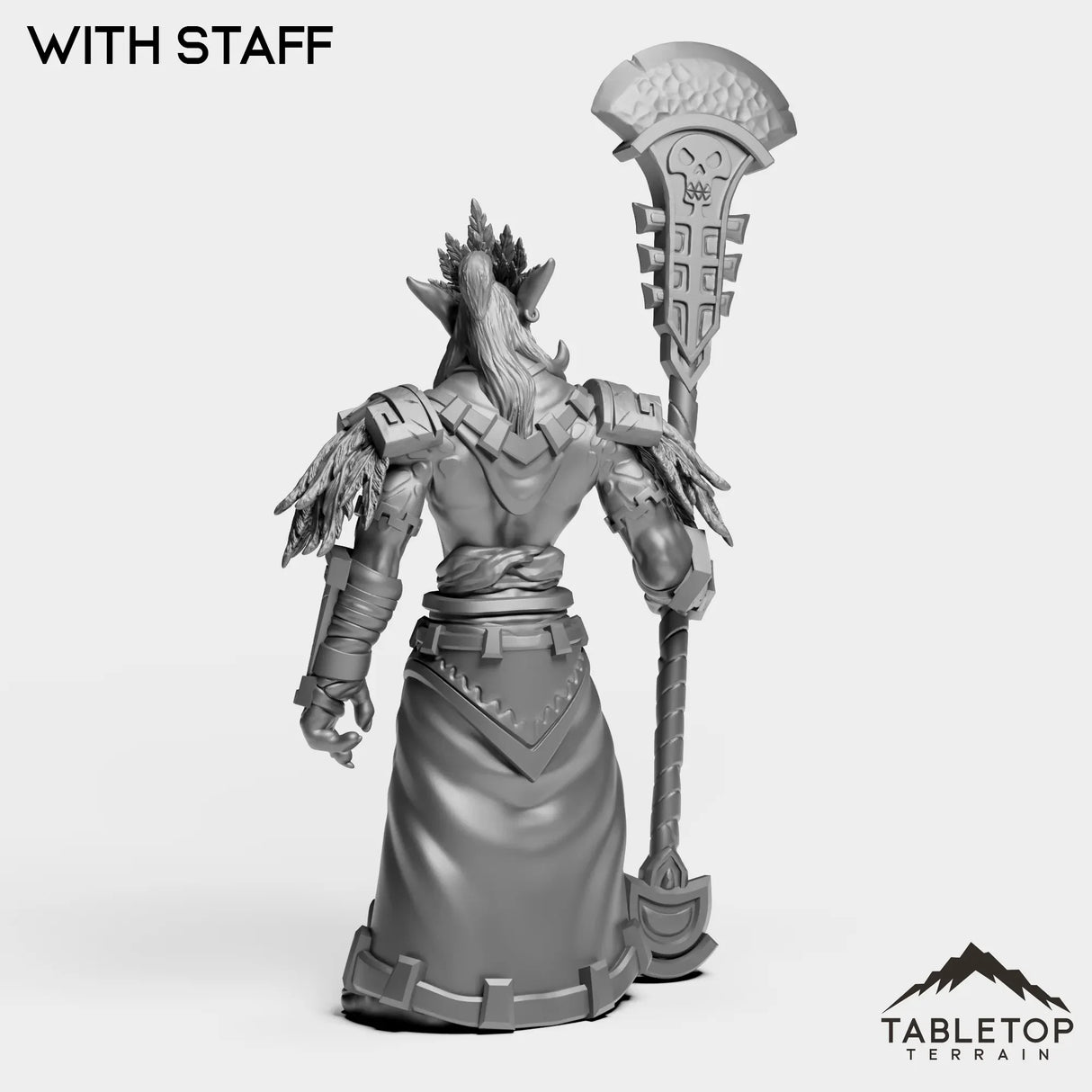 Tabletop Terrain Miniature Troll Tribe Priest