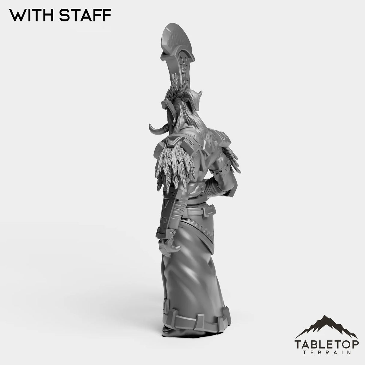 Tabletop Terrain Miniature Troll Tribe Priest