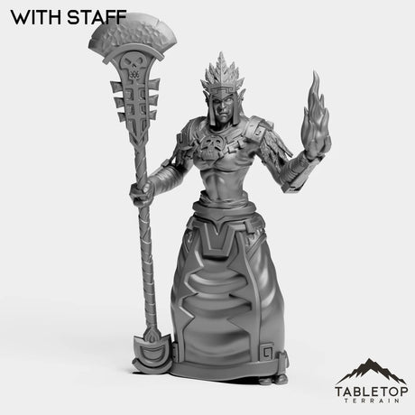 Tabletop Terrain Miniature Troll Tribe Priest Female