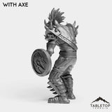 Tabletop Terrain Miniature Troll Warrior