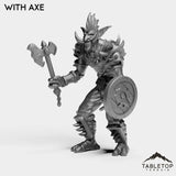 Tabletop Terrain Miniature Troll Warrior