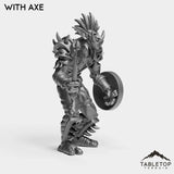 Tabletop Terrain Miniature Troll Warrior
