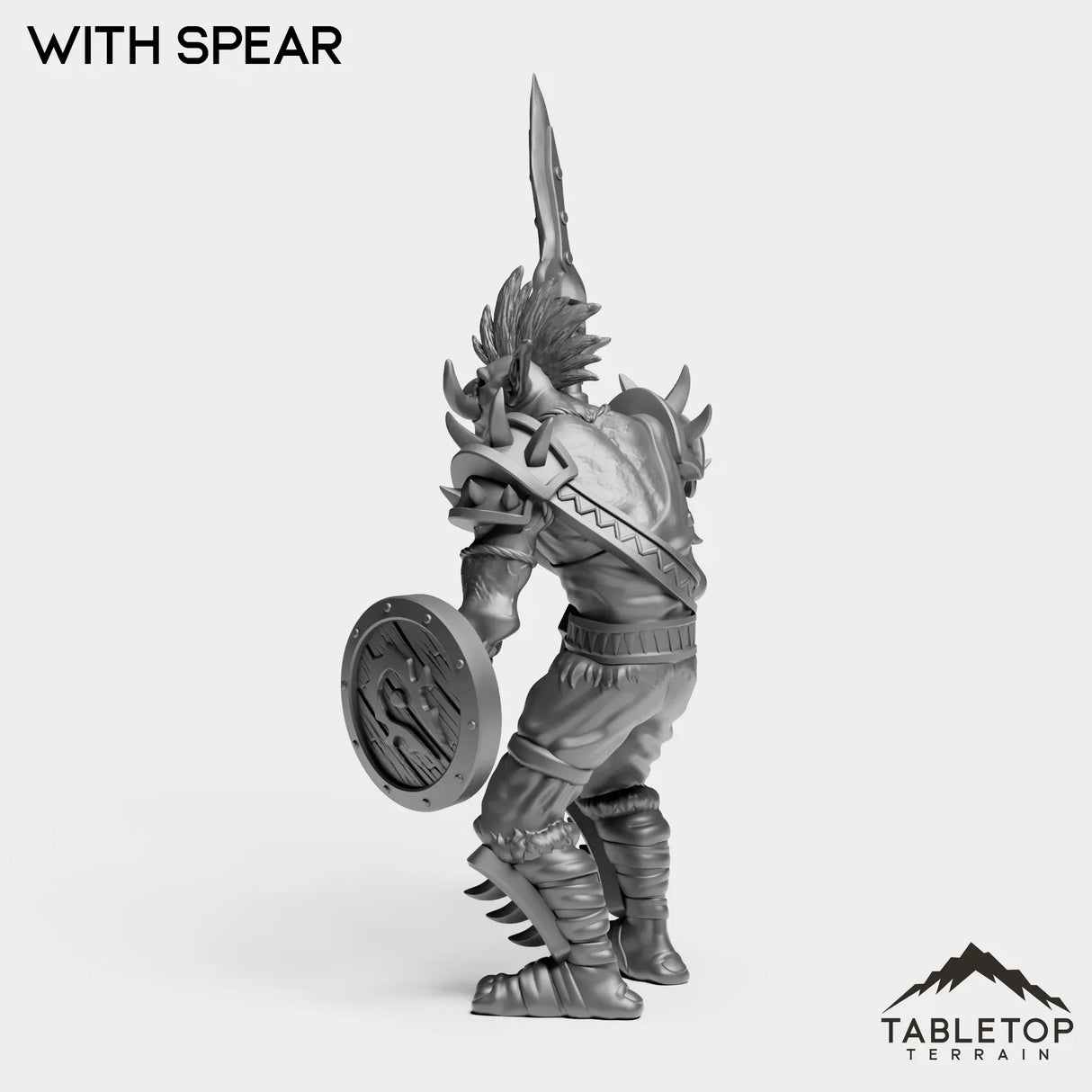 Tabletop Terrain Miniature Troll Warrior