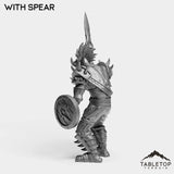 Tabletop Terrain Miniature Troll Warrior